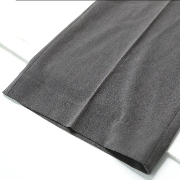 Ricki's Flared Dress Pants Career Work Trousers Grey Slacks Normcore Office - Picture 8 of 10